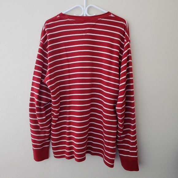 Tommy Hilfiger Striped Shirt Long Sleeve Shirt Unisex - Picture 5 of 5